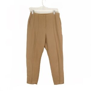Antonio Marras Khaki Brown Tan Linen Trouser Pants